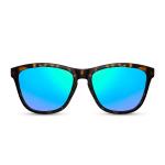 Sluneční brýle Solo Wayfarer - hnědé-modré