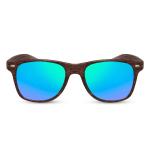 Sluneční brýle Solo Wayfarer Structure - hnědé-modré