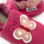 Kožené topánočky Liliputi Soft Soled Butterfly