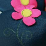 Kožené botičky Liliputi Soft Soled Spring Flower