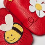 Kožené botičky Liliputi Soft Soled Little Bee
