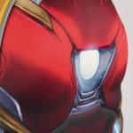 Batoh Iron Man Backpack 3D - červený