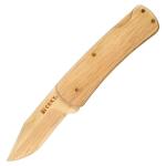 Nůž zavírací CRKT Nathans skládačka dřevený - hnědý