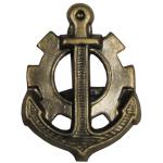 Klopový odznak příslušníka ženijního vojska - bronzový