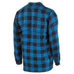 Košeľa kockovaná drevorubačská Fox Lumberjack - modrá