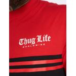 Tričko Thug Life Blaze - čierne-červené