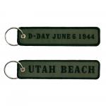 Prívesok na kľúče Fostex D-Day Utah Beach - olivový