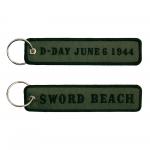 Prívesok na kľúče Fostex D-Day Sword Beach - olivový