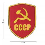 Gumová nášivka 101 Inc vlajka štít Sovětský svaz CCCP