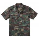 Košile Brandit US Hemd 1/2 - woodland