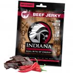 Sušené maso Indiana Jerky hovězí Hot & Sweet 25g