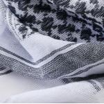 Šátek Shemagh Brandit - bílý-černý