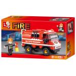 Stavebnice Sluban Fire Malý hasičský vůz M38-B0276