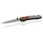 Nůž zavírací Cattara Wood 21 cm - šedý-hnědý
