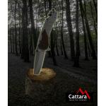 Nôž zatvárací Cattara Wood 21 cm - sivý-hnedý