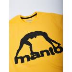 Tričko Manto Logo Vibe - žluté