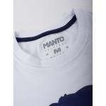 Tričko Manto Logo Vibe - bílé