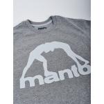 Tričko Manto Logo Vibe - šedé