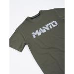 Tričko Manto Stencil - olivové