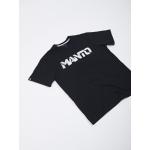 Tričko Manto Stencil - černé