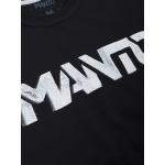 Tričko Manto Stencil - čierne
