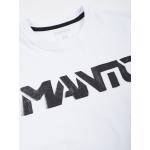 Tričko Manto Stencil - biele