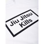 Tričko Manto Jiu Jitsu Kills - biele