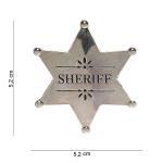 Odznak SHERIFF - stříbrný