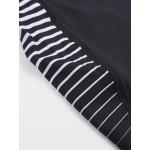 Tričko Manto Rash Stripe - černé