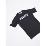 Tričko Manto Rash Stencil Logotype - černé