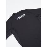 Tričko Manto Rash Stencil Logo - čierne