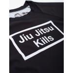 Tričko Manto Rash Jiu Jitsu Kills - černé