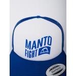 Kšiltovka Manto Mesh Fight - bílá-modrá