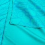 Rýchloschnúci plážový uterák Spokey Mandala 80x160 - modrý