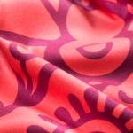 Rýchloschnúci plážový uterák Spokey Mandala 80x160 - ružový