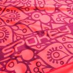 Rýchloschnúci plážový uterák Spokey Mandala 80x160 - ružový