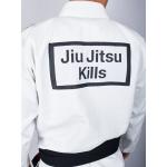 Kimono Manto GI Jiu Jitsu Kills - biele
