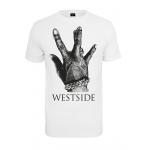 Tričko Mister Tee Westside Connection 2.0 - biele