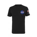 Triko Mister Tee NASA Insignia Logo - černé