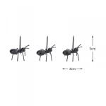 Napichovátka Mravenci 20 ks - čierna