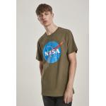 Tričko Mister Tee NASA - olivové