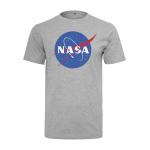 Tričko Mister Tee NASA - sivé
