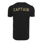 Triko Mister Tee Captain - černé