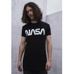 Tričko Mister Tee NASA Worm - čierne