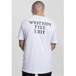 Tričko Mister Tee Westside - biele