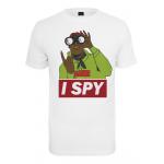 Tričko Mister Tee I Spy - biele