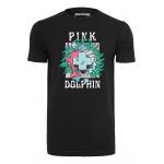 Tričko Pink Dolphin Plumage - čierne