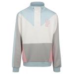 Mikina Pink Dolphin Bold Track - modrá-sivá