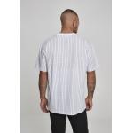 Tričko Wu-Wear Pin Stripe - biele