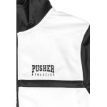 Bunda Pusher Athletics Track Jacket - biela